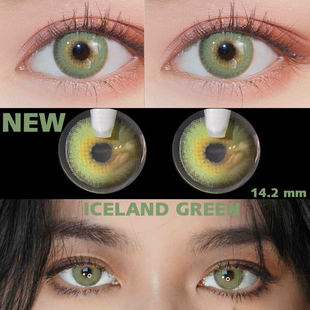 LENTES DE CONTATO DNA COLORIDO